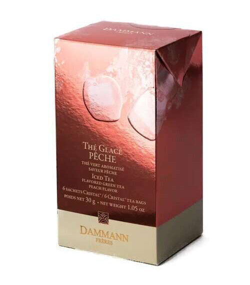 Herbata zielona na zimno Dammann Peach Blossom 6x5g