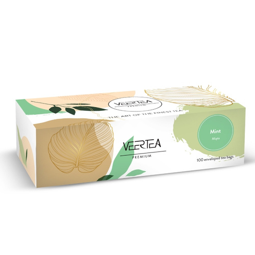 Ziołowa herbata Veertea Mint 100x2g