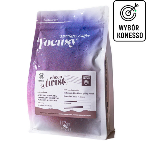 Kawa ziarnista Focusy CHOCO TWIST - Konesso espresso z twistem 250g