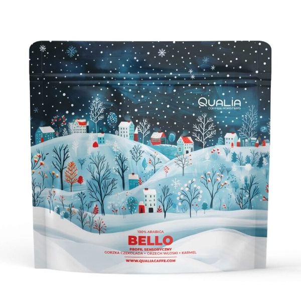 Kawa ziarnista świąteczna Qualia Bello Espresso 250g - NIEDOSTĘPNY