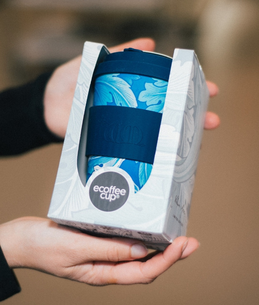 Kubek na wynos Ecoffee Cup William Morris Gallery 400ml - Acanthus