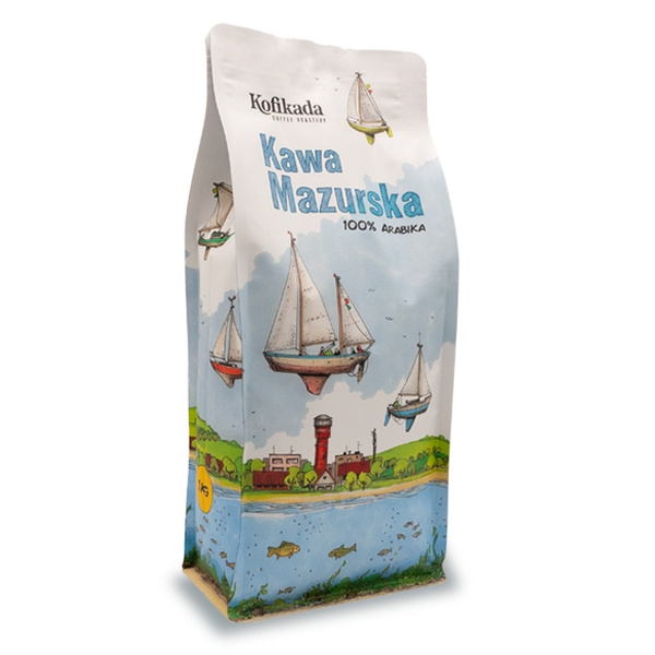 Kawa ziarnista Kofikada Kawa Mazurska Espresso Blend 1kg