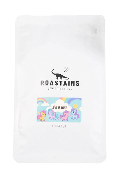 Kawa ziarnista Roastains Brazylia Milky Cloud - Love is Love 250g – NIEDOSTĘPNY