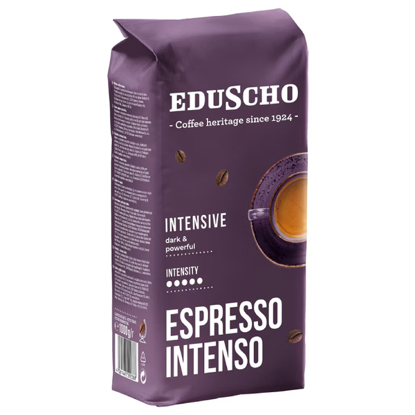 Kawa ziarnista Eduscho Espresso Intenso 1kg + PUSZKA NA KAWĘ GRATIS