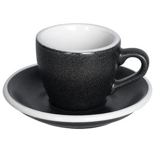 Filiżanka Loveramics Egg Anthracite do Espresso 80 ml - Ciemnoszary