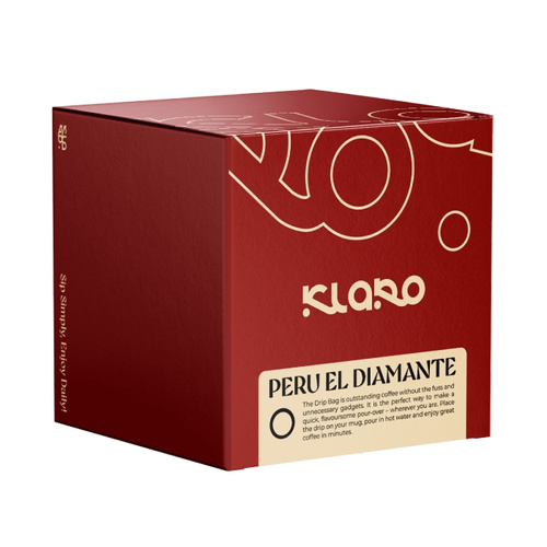 Drip Bag Coffee Klaro Peru El Diamante 8x11g
