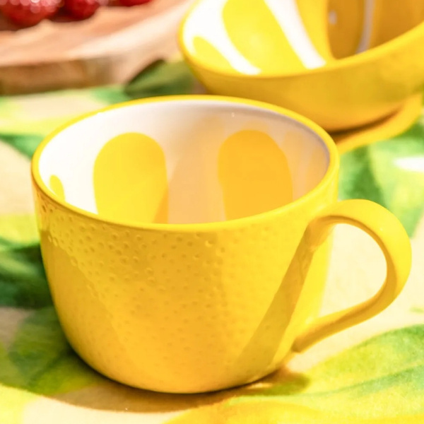 Filiżanka Altom Design Tropicana 470ml - Cytryna – NIEDOSTĘPNY