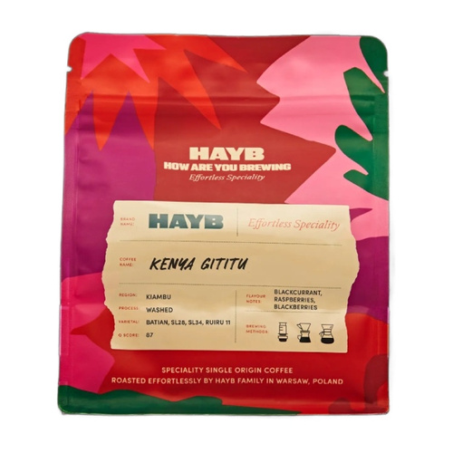 Kawa ziarnista HAYB Kenia Gititu 250g