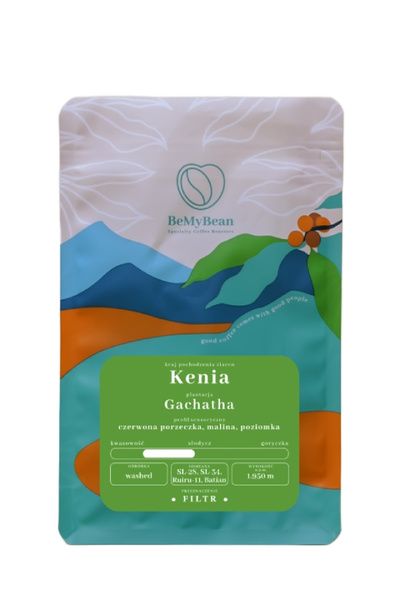 Kawa ziarnista BeMyBean Kenia Gachatha Filtr 250g