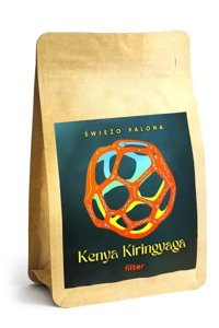 Kawa ziarnista Świeżo Palona Kenya Kambarare Kirinyaga Washed 200g - NIEDOSTĘPNY