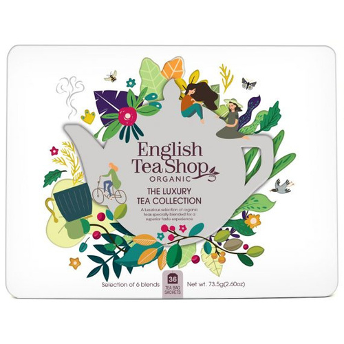 Herbaty English Tea Shop The Luxury Tea Collection - 36 saszetek w metalowej puszce