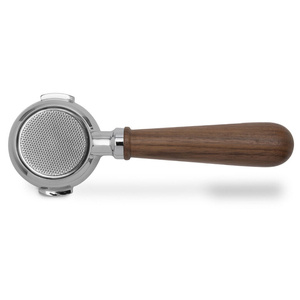 Portafilter NPF Lelit PLA580W - naked 58 mm Drewno orzechowe