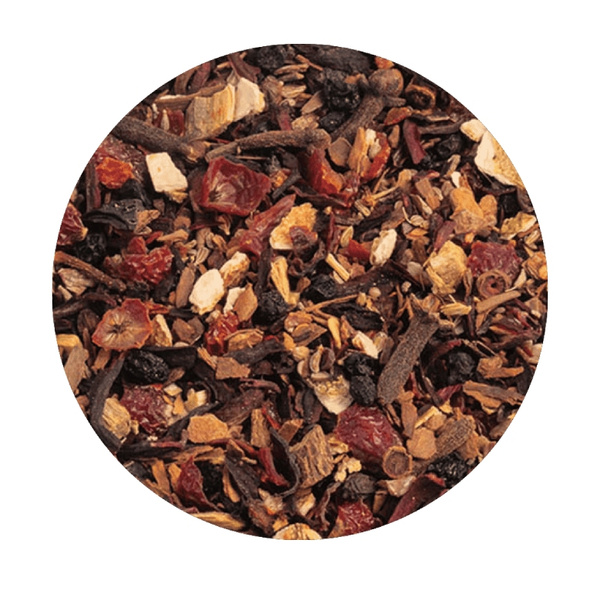 Herbata świąteczna owocowa z hibiskusem Brown House & Tea Happy Christmas Tea 50g