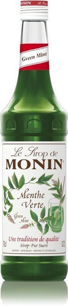OUTLET - Syrop GREEN MINT MONIN 0,7 L - zielona mięta