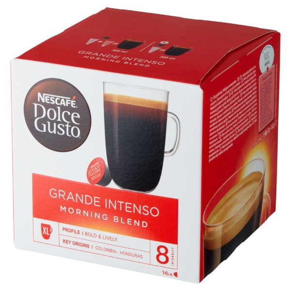 Kapsułki Nescafé Dolce Gusto Grande Intenso Morning Blend 16 sztuk - NIEDOSTĘPNY 