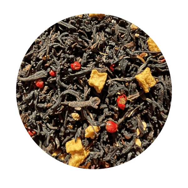 Herbata czarna Brown House&Tea GOLDEN PEACH CHAI - z brzoskwinią 50g