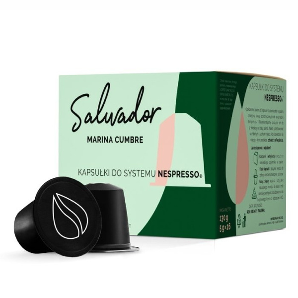 Kapsułki do Nespresso COFFEE PLANT Salwador Marina Cumbre 26 sztuk - NIEDOSTĘPNY