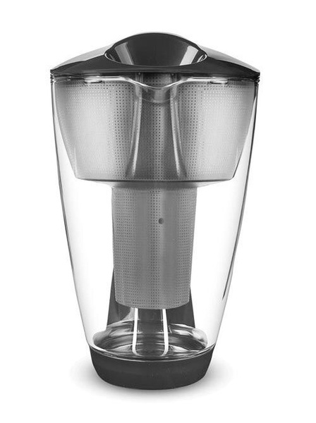 Szklany dzbanek filtrujący Dafi Crystal LED 2.0 L Grafitowy + 1 Filtr