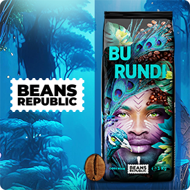 Kawa ziarnista Beans Republic Burundi 1kg
