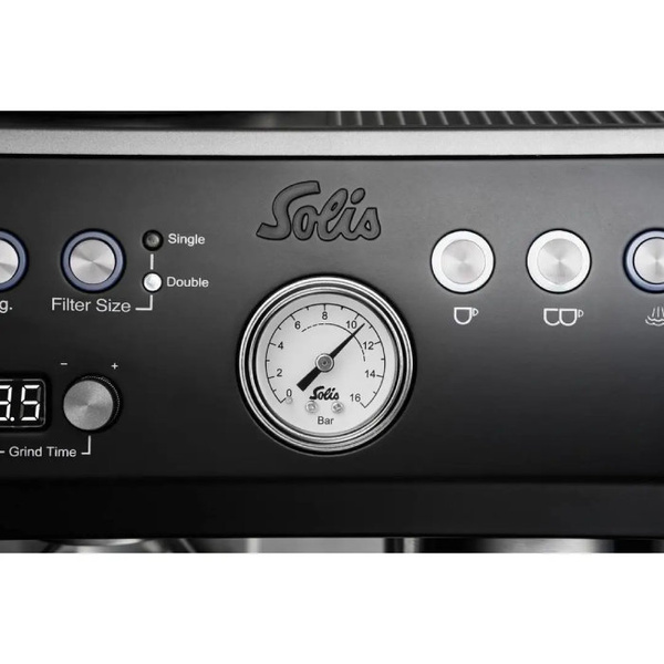 Ekspres do kawy Solis Grind & Infuse Perfetta Black