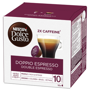 Kapsułki Nescafé Dolce Gusto Doppio Espresso 16 sztuk