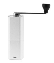 HARIO PRISM Aluminum Alloy Coffee Mill Srebrny - ręczny młynek do kawy