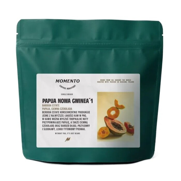 Kawa ziarnista Momento Papua-Nowa Gwinea Nº1 Baroida Estate FILTR 250g - NIEDOSTĘPNY