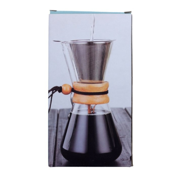 Szklany zaparzacz do kawy AVX RIO-CH101 V60 600 ml