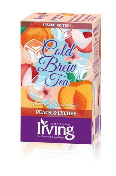 Herbata na zimno Irving Cold brew Tea Brzoskwinia i liczi 20x1,8g