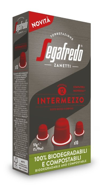 Kapsułki do Nespresso Segafredo Intermezzo - 10szt - NIEDOSTĘPNY