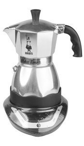 Kawiarka elektryczna Bialetti Moka Timer 3 filiżanki - opinie w konesso.pl