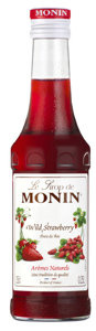 Syrop  WILD STRAWBERRY MONIN 0,25 ml - poziomka