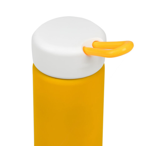 Butelka termiczna Casno Castle Peak Żółta - 400 ml