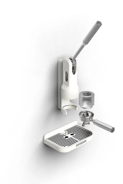 Dźwigniowy ekspres do kawy Superkop White-Biały