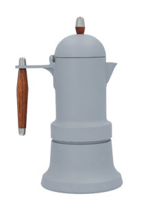 Kawiarka GAT Mini Plus Grey 3 filiżanki + adapter ESE - opinie w konesso.pl
