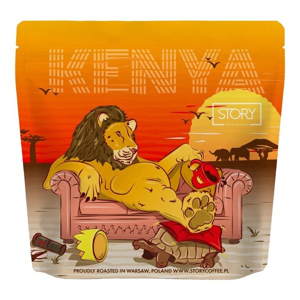 Kawa ziarnista Story Kenya AB Malkia wa Murang’a 250g - NIEDOSTĘPNY