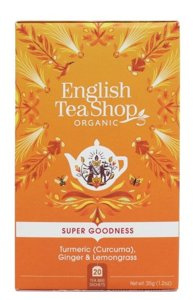 Ziołowa herbata English Tea Shop Turmeric Ginger Lemongrass 20x1,75g