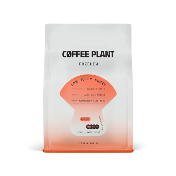 Kawa ziarnista COFFEE PLANT LOW Juicy Fruit 250g