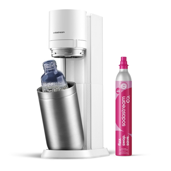 Saturator do wody gazowanej SodaStream Duo - Biały zestaw startowy