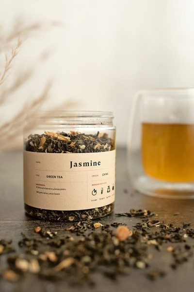 OUTLET - Zielona herbata HAYB Jaśminowa 70g