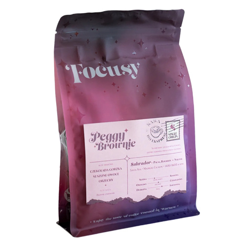 Kawa ziarnista Focusy PeggyBrownie - czekoladowo-orzechowe espresso 250g