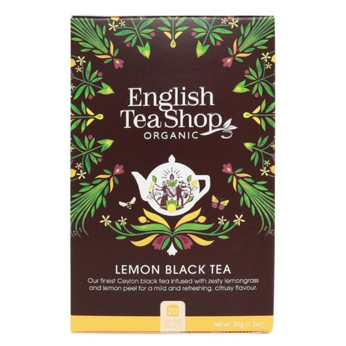 Czarna herbata English Tea Shop Lemon Black Tea 20x1,75g