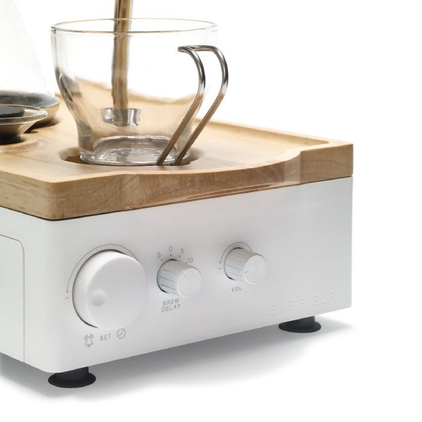 Ekspres do kawy Joy Resolve Barisieur Tea & Coffee Alarm Clock - Biały