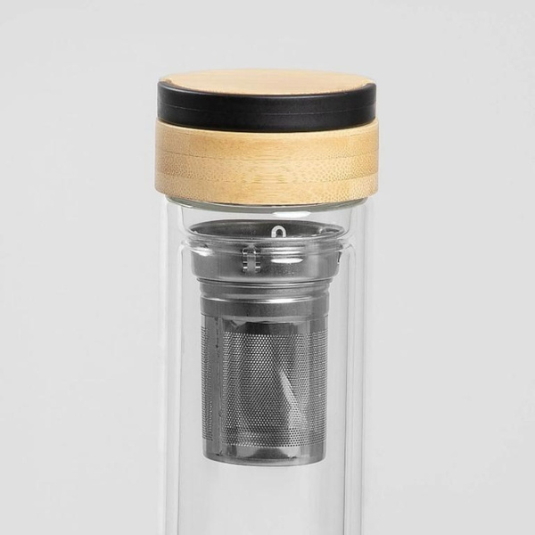 Butelka szklana z zaparzaczem Homla Cejlon 500ml