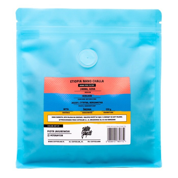 Kawa ziarnista Coffeelab Etiopia Nano Challa 250g - NIEDOSTĘPNY