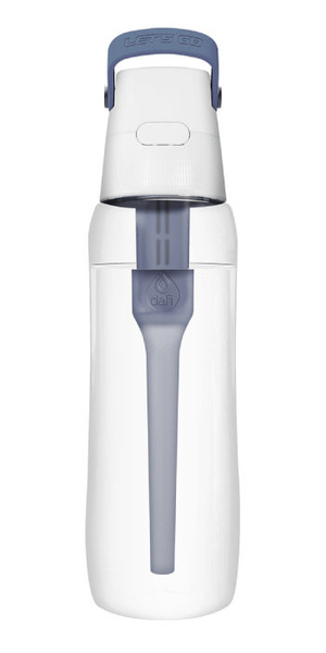 ZESTAW - Butelka filtrująca Dafi SOLID 0,7 l + filtr węglowy + 3 x Filtr do butelki DAFI - Jeansowy
