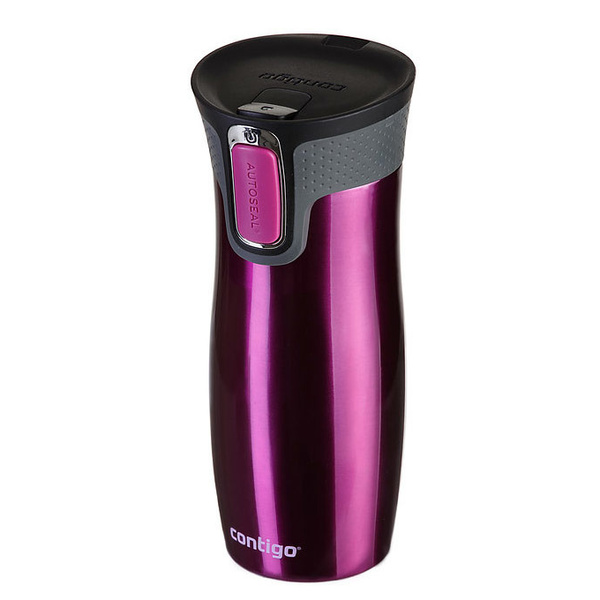 Kubek termiczny Contigo West Loop 2.0 470 ml - Malinowy 