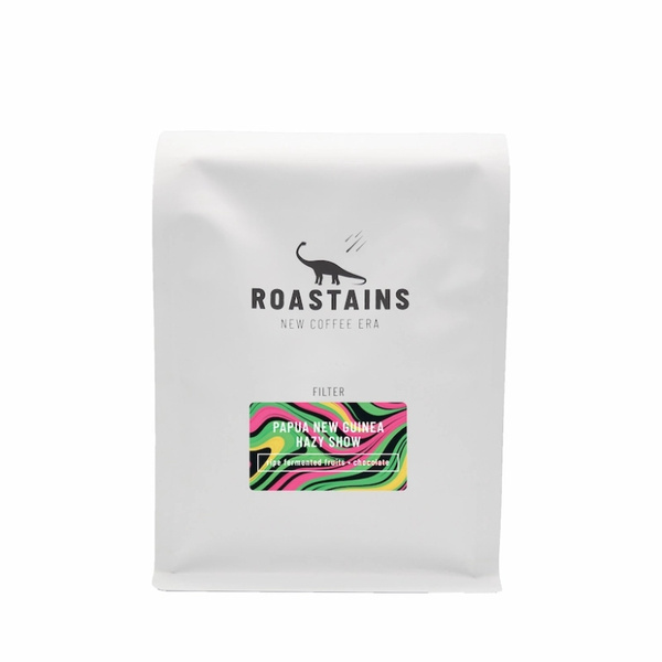 Kawa ziarnista Roastains Papua Nowa Gwinea Hazy Show FILTR 250g – NIEDOSTĘPNY