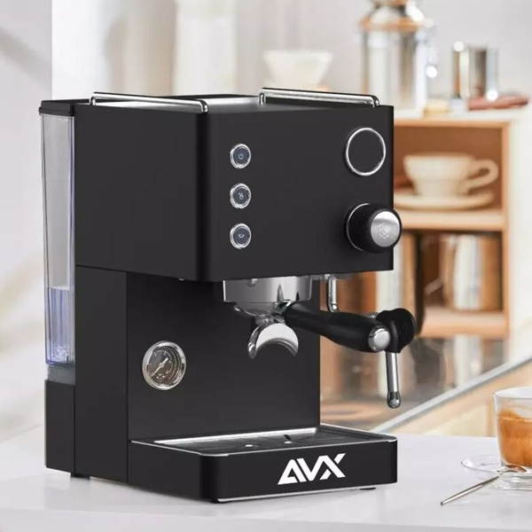 Ekspres do kawy AVX HERO Plus - Czarny