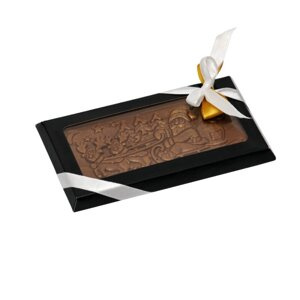 Mikołajkowa czekolada mleczna M.Pelczar Chocolatier